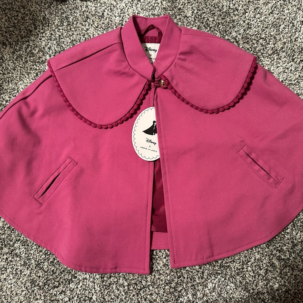 Janie and Jack Pink Cape for Kids